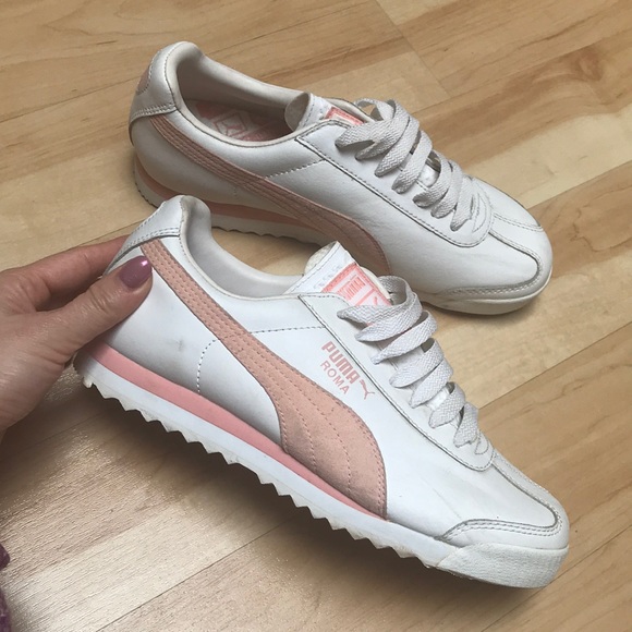 Puma sneakers white and pink - Picture 1 of 4